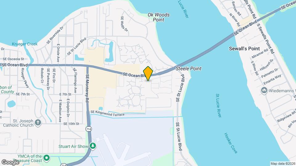 2750 SE Ocean Blvd, Unit N101 Map and Location Details