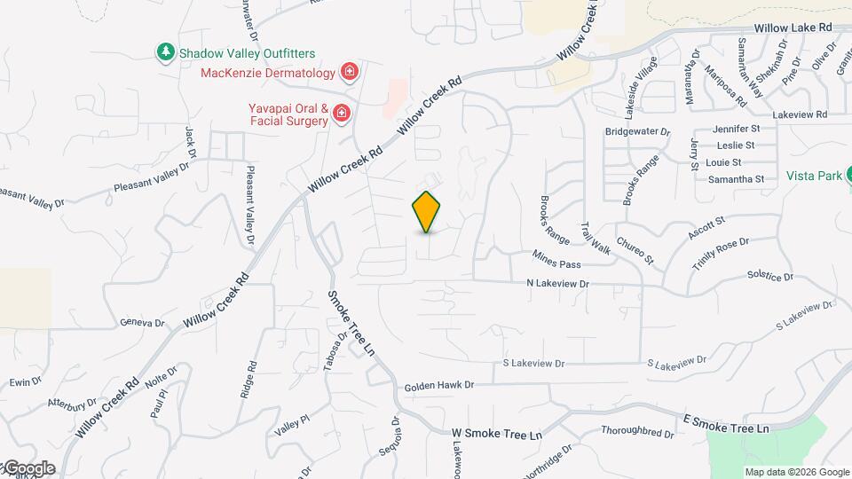 3070 Tetons Ct Map and Location Details