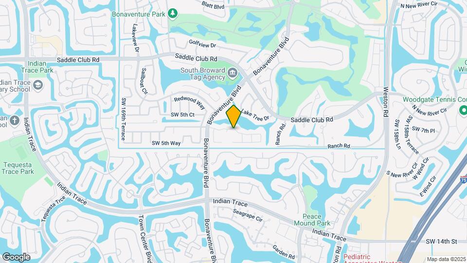16610 Royal Poinciana Dr Map and Location Details