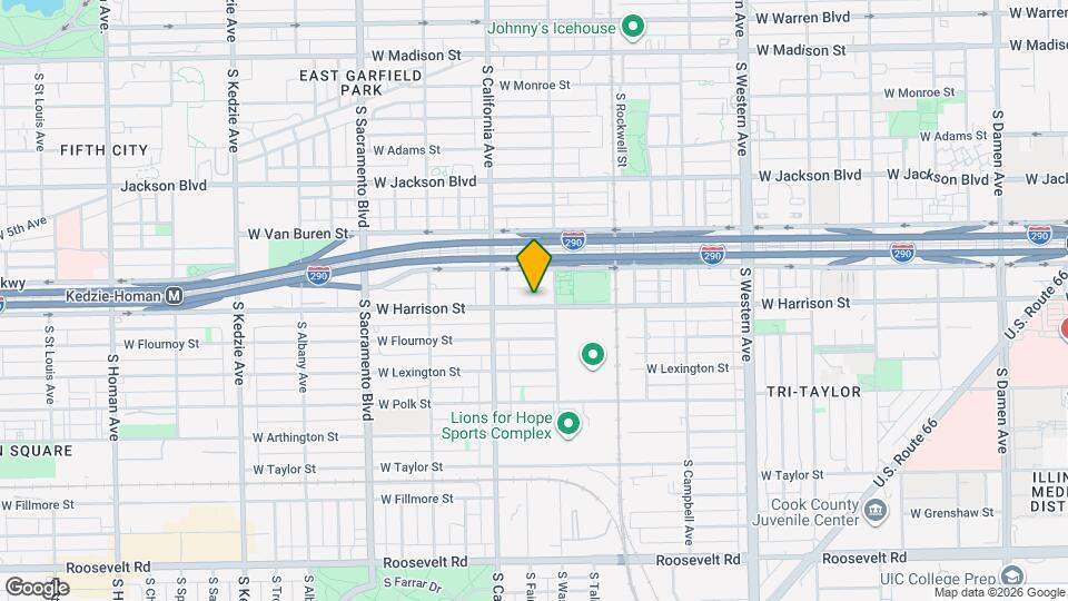 2720 W Harrison St Map and Location Details
