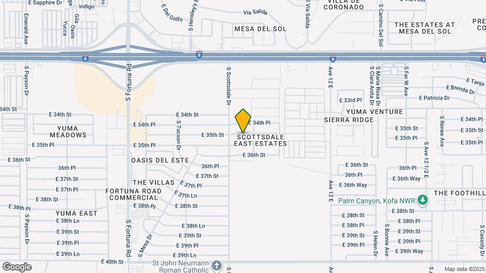 11553 E 35th St Mapa y Detalles de la Ubicación