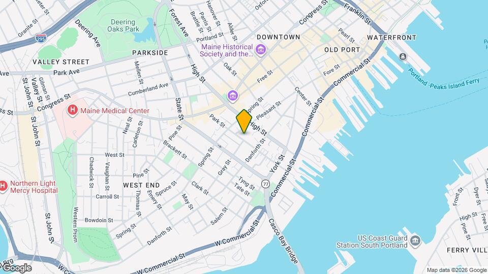 87 Park St, Unit 87 Park Map and Location Details