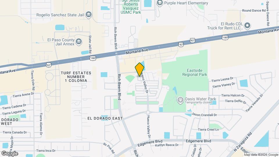 12858 Hueco Hill Dr Map and Location Details