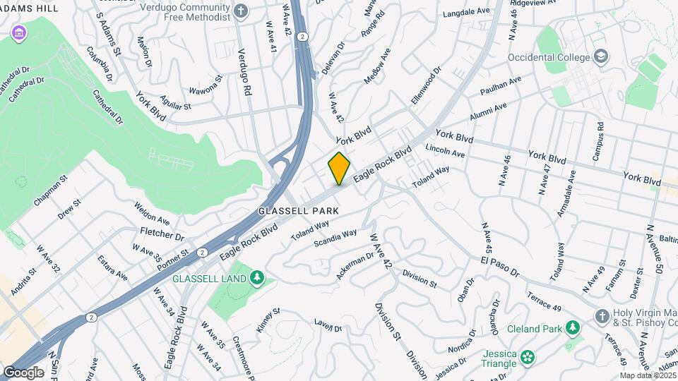 4124 N Eagle Rock Blvd Map and Location Details