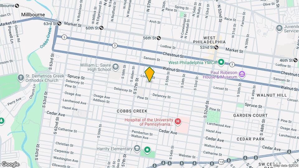 278 S 56th St Mapa y Detalles de la Ubicación