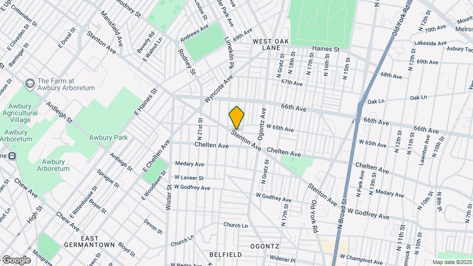 2011 Stenton Ave Map and Location Details