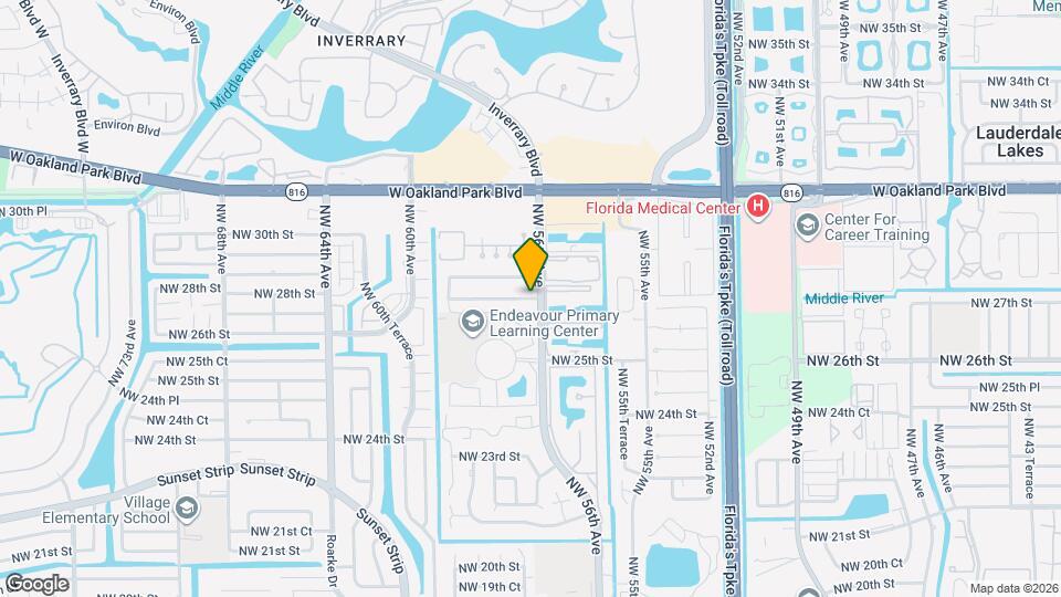 5603 NW 27th Ct Map and Location Details