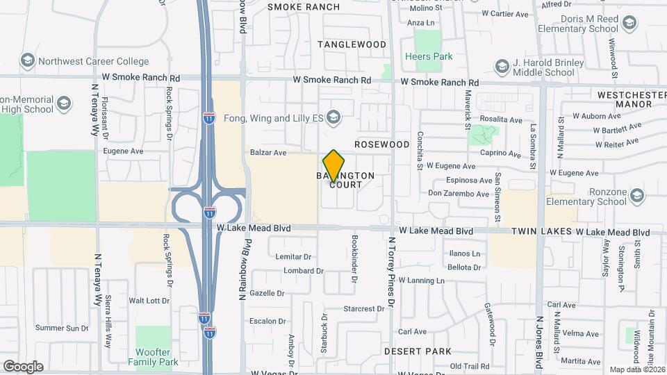 2101 Willowbury Dr, Unit D Mapa y Detalles de la Ubicación