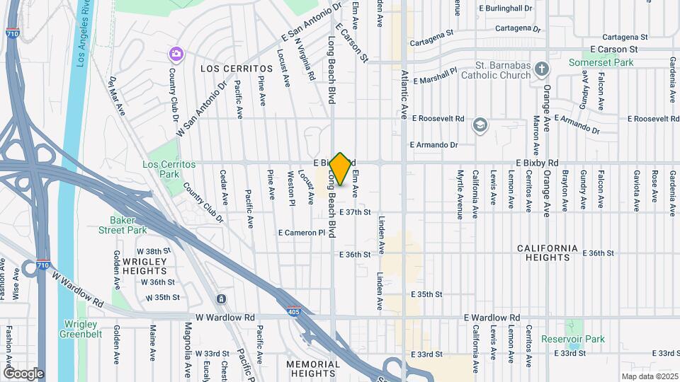 3732 Long Beach Blvd Map and Location Details