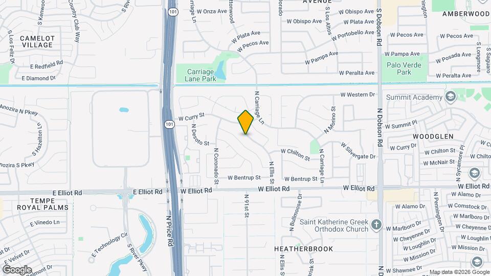 3226 N Ellis St Map and Location Details