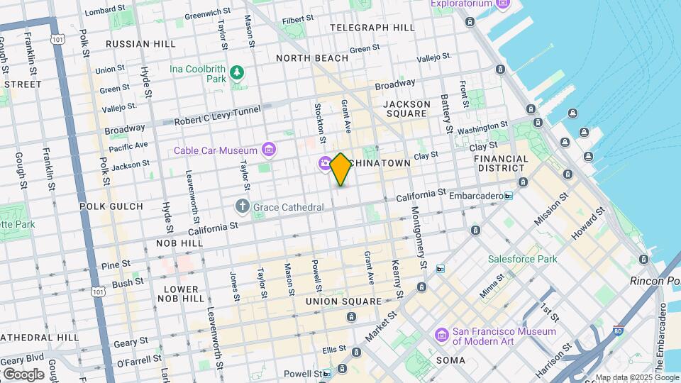 875 Sacramento St Mapa y Detalles de la Ubicación