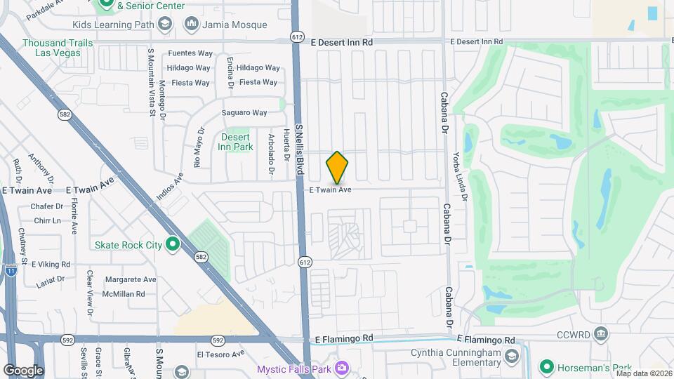 Desert Spa Gardens Apartments Map and Location Details