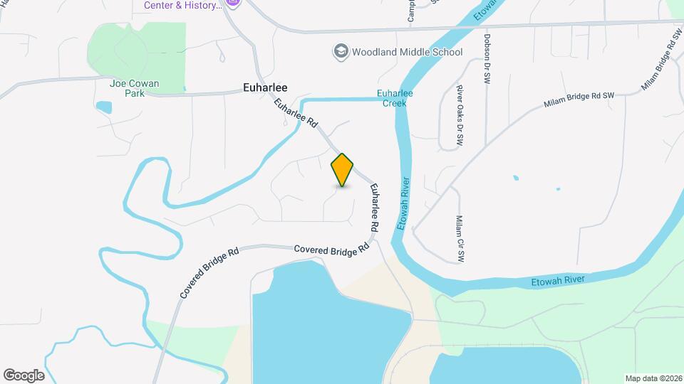 22 Pebble Brook Ct SW Map and Location Details