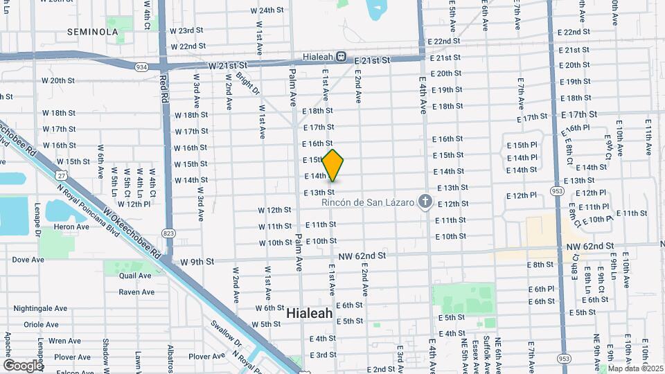 101 E 13th St Map and Location Details