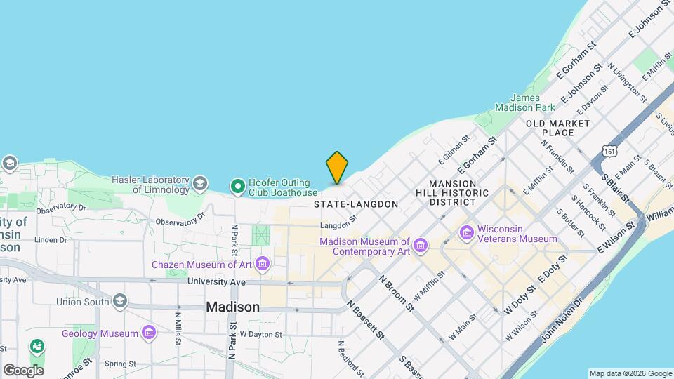 230 E Lakelawn Pl Map and Location Details