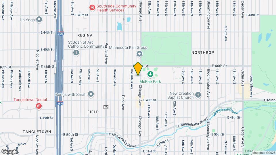 4636 Chicago Ave Map and Location Details