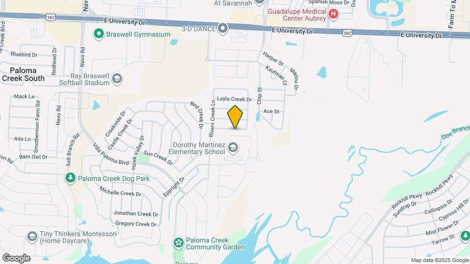 3112 Adrian Creek Dr Map and Location Details