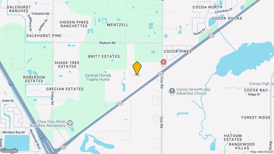 Allegra at Cocoa Map and Location Details