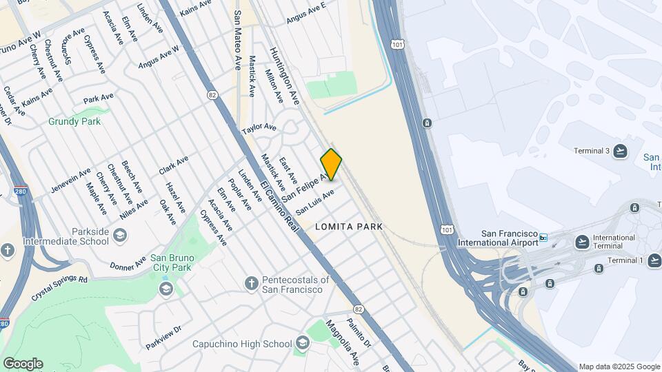 241 San Luis Ave Map and Location Details