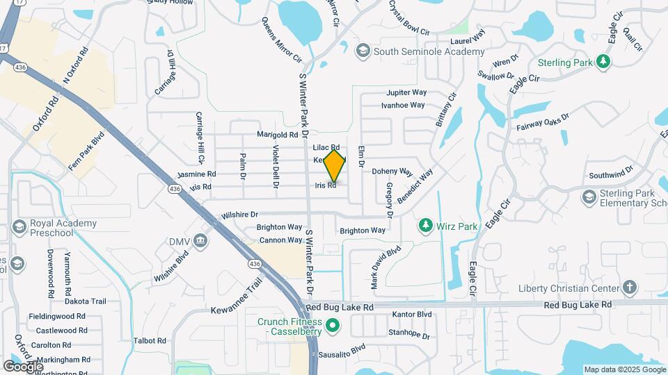 670 Iris Rd Map and Location Details