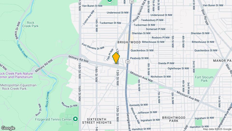 5906 13th St NW Map and Location Details