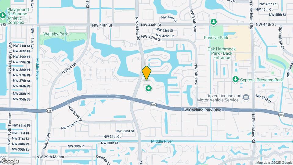 9808 NW 36th St Map and Location Details
