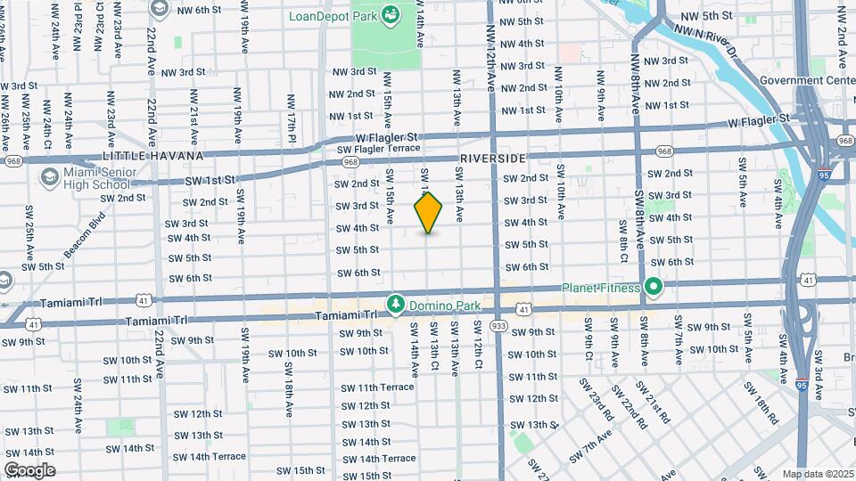 1100 SW 6th St Map and Location Details