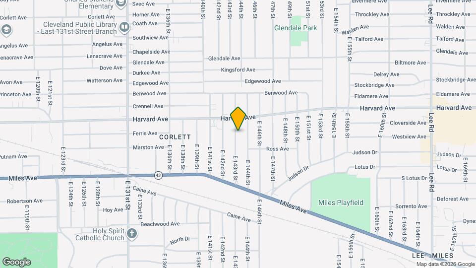 4083 E 143rd St Map and Location Details