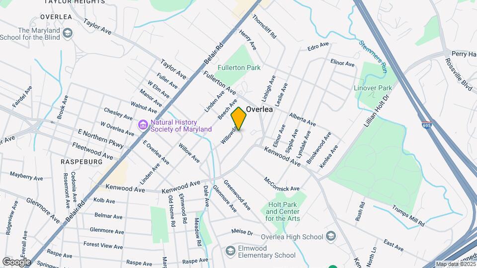 7154 Greenwood Ave Map and Location Details