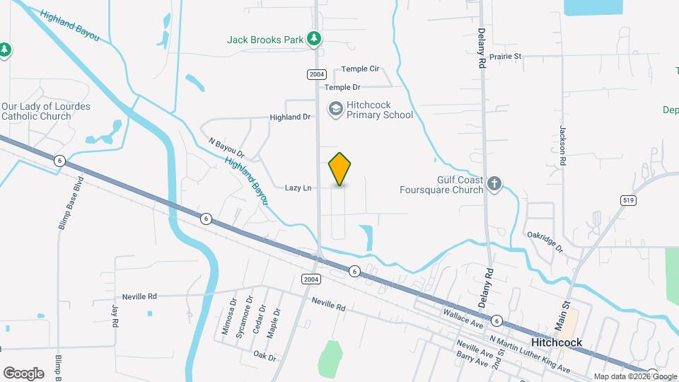 6202 White Oak Dr Map and Location Details