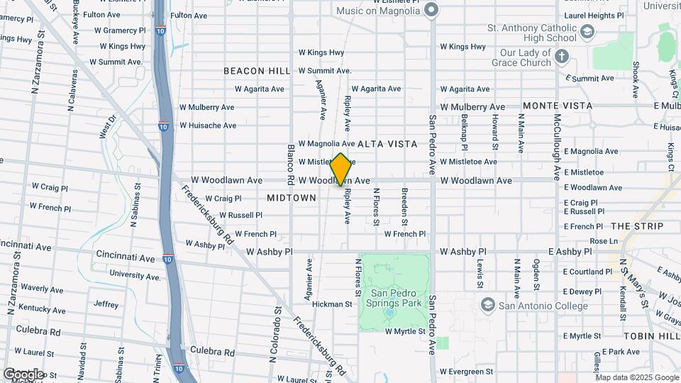 407 Ripley Ave Map and Location Details