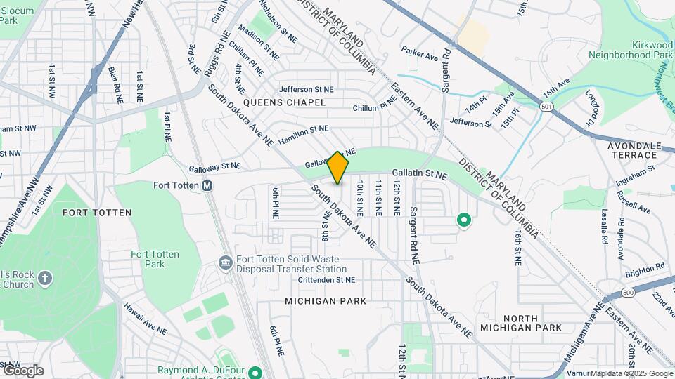 5054 8th St NE Map and Location Details