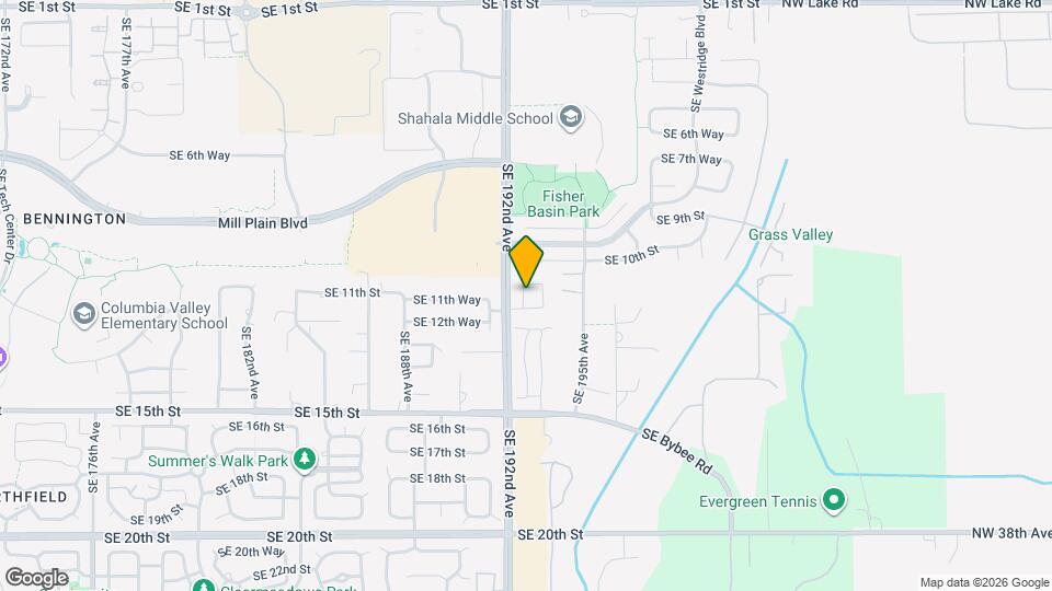 1109 SE 193rd Pl Map and Location Details