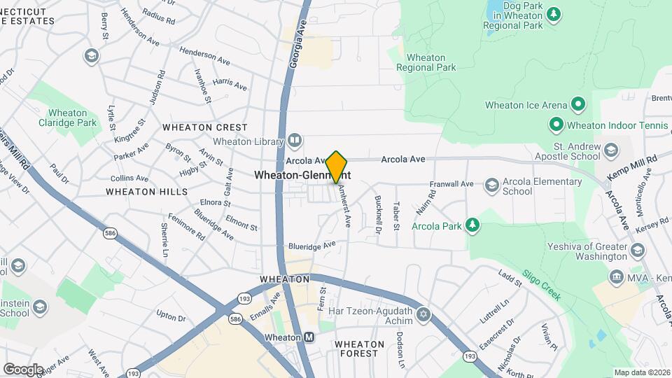 11518 Amherst Ave Mapa y Detalles de la Ubicación