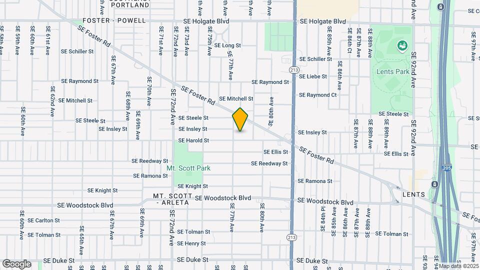7709 SE Harold St Mapa y Detalles de la Ubicación