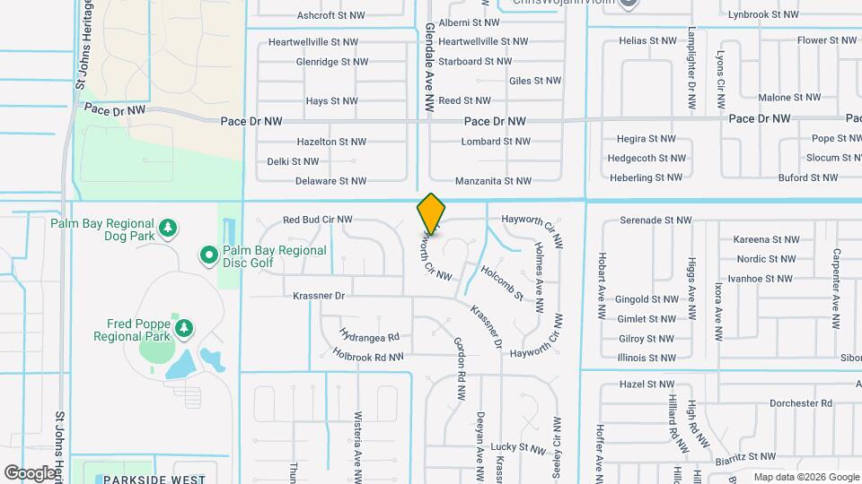 1711 Hayworth Cir NW Map and Location Details