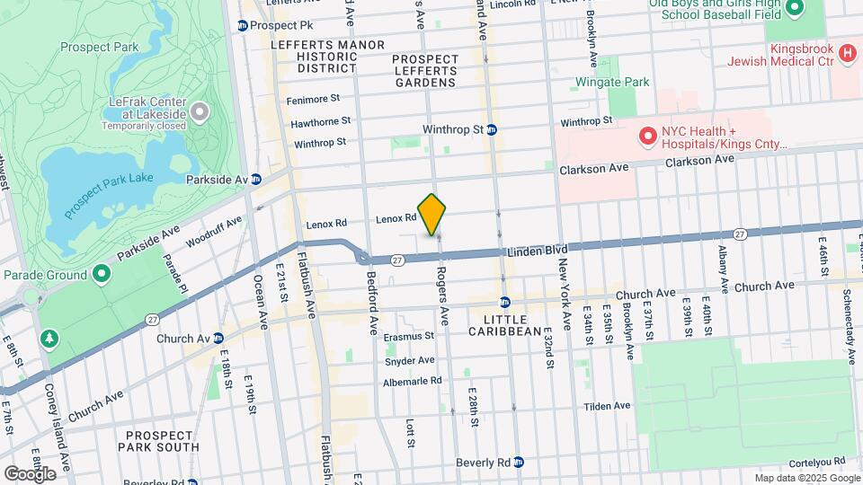 155 Linden Blvd Map and Location Details