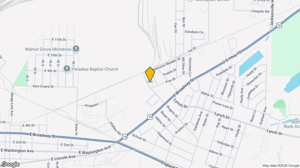 4007 Rogers St Map and Location Details