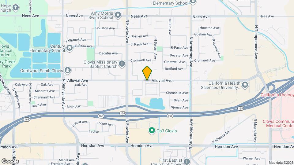 1913 Oak Ln Map and Location Details