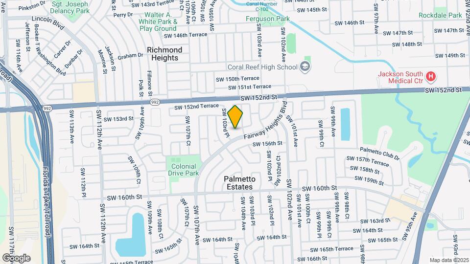 10330 SW 155th St Map and Location Details