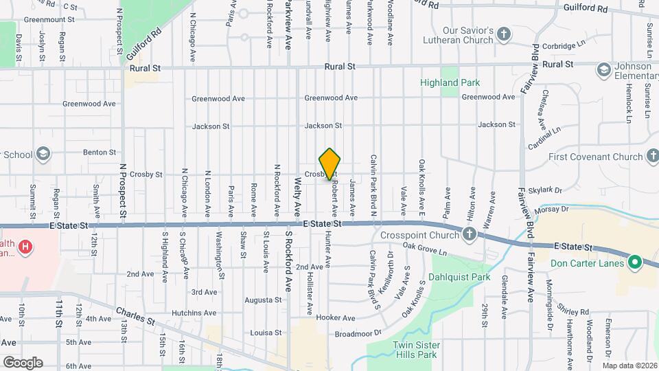 216 Robert Ave Mapa y Detalles de la Ubicación