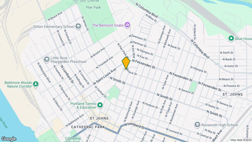 9344 N Chicago Ave, Unit B Mapa y Detalles de la Ubicación