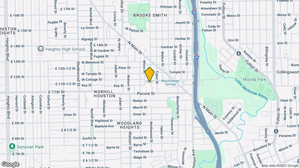 117 Northwood St Map and Location Details