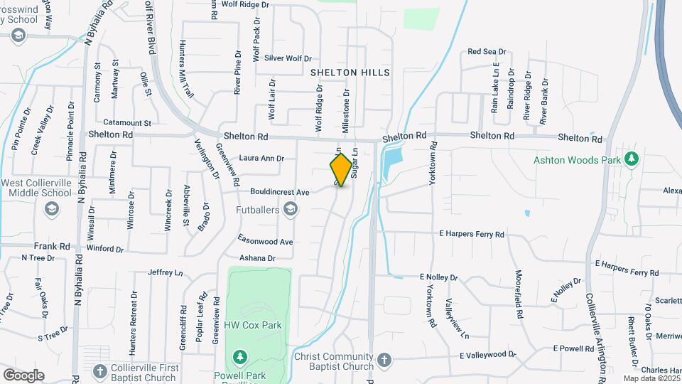 1172 Sweetie Drive Map and Location Details