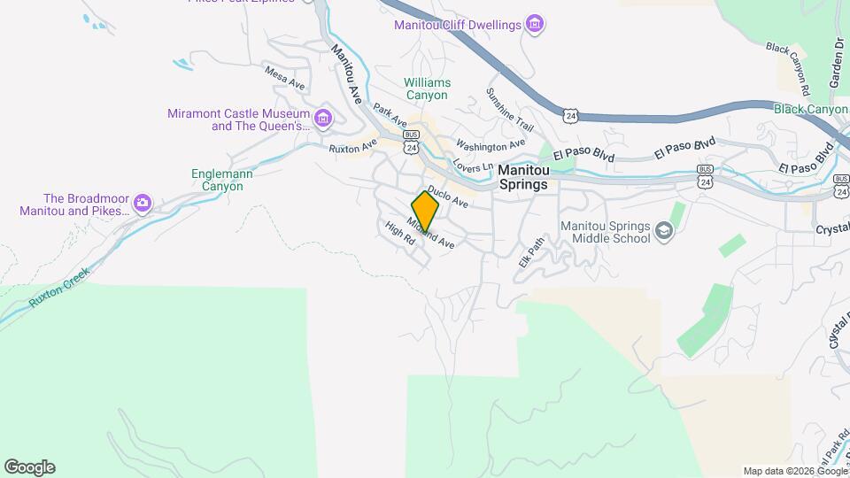 831 Midland Ave Map and Location Details