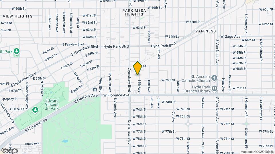 6807 11th Ave Map and Location Details