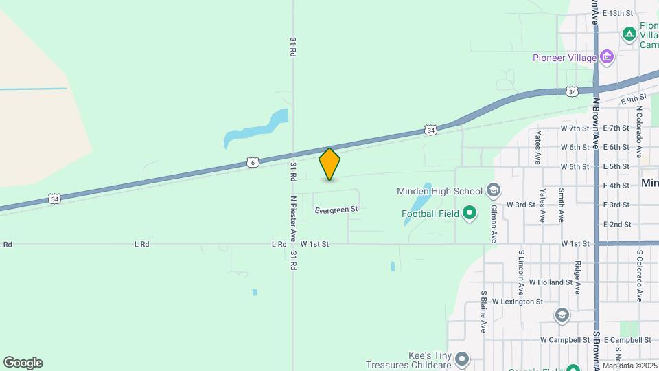 Minden West Estates Map and Location Details