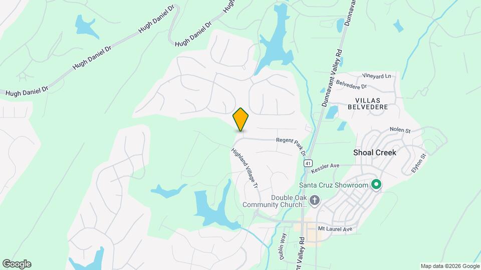 1122 Regent Park Dr Map and Location Details