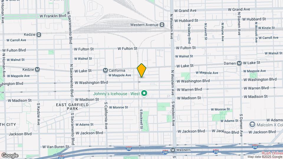 2564 W Washington Blvd Map and Location Details