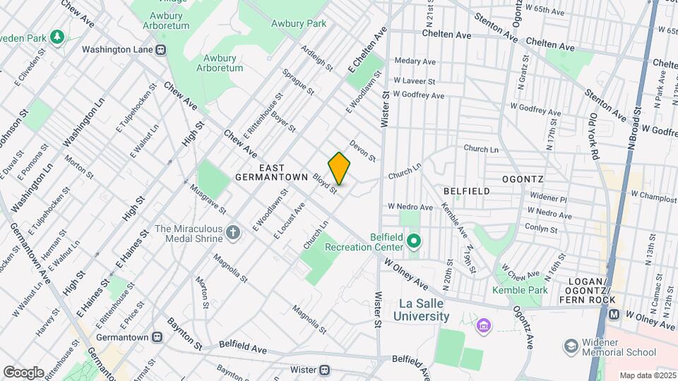 5517 Bloyd St Map and Location Details